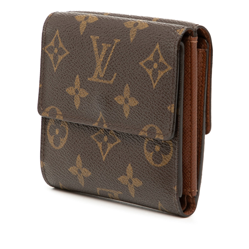 Monogram Portefuille Elise Trifold Wallet