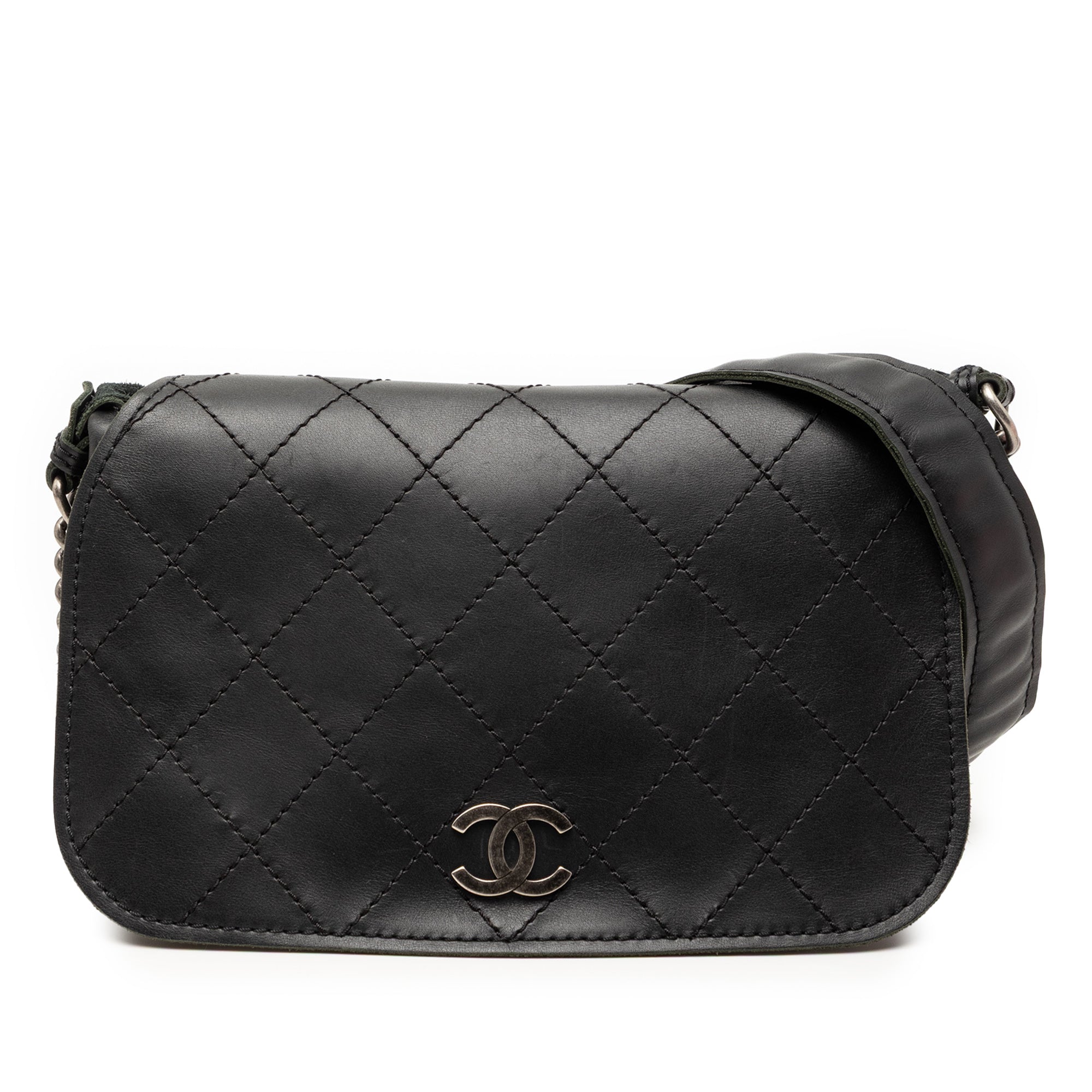 Paris Edinburgh Small Calfskin Highlander Flap