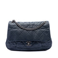 Quilted Calfskin Coco Pleats Flap
