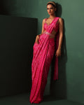 Amna Sari Set By KYNAH, Luxury Indian Fashion & Bridal Wear