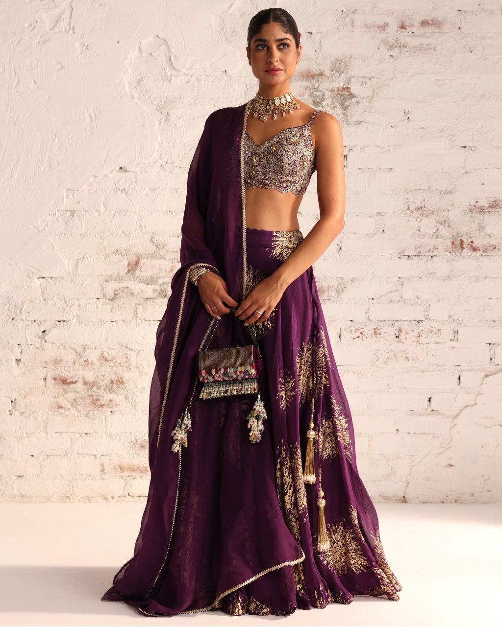 Saida Lehenga Set By KYNAH, Luxury Indian Fashion & Bridal Wear