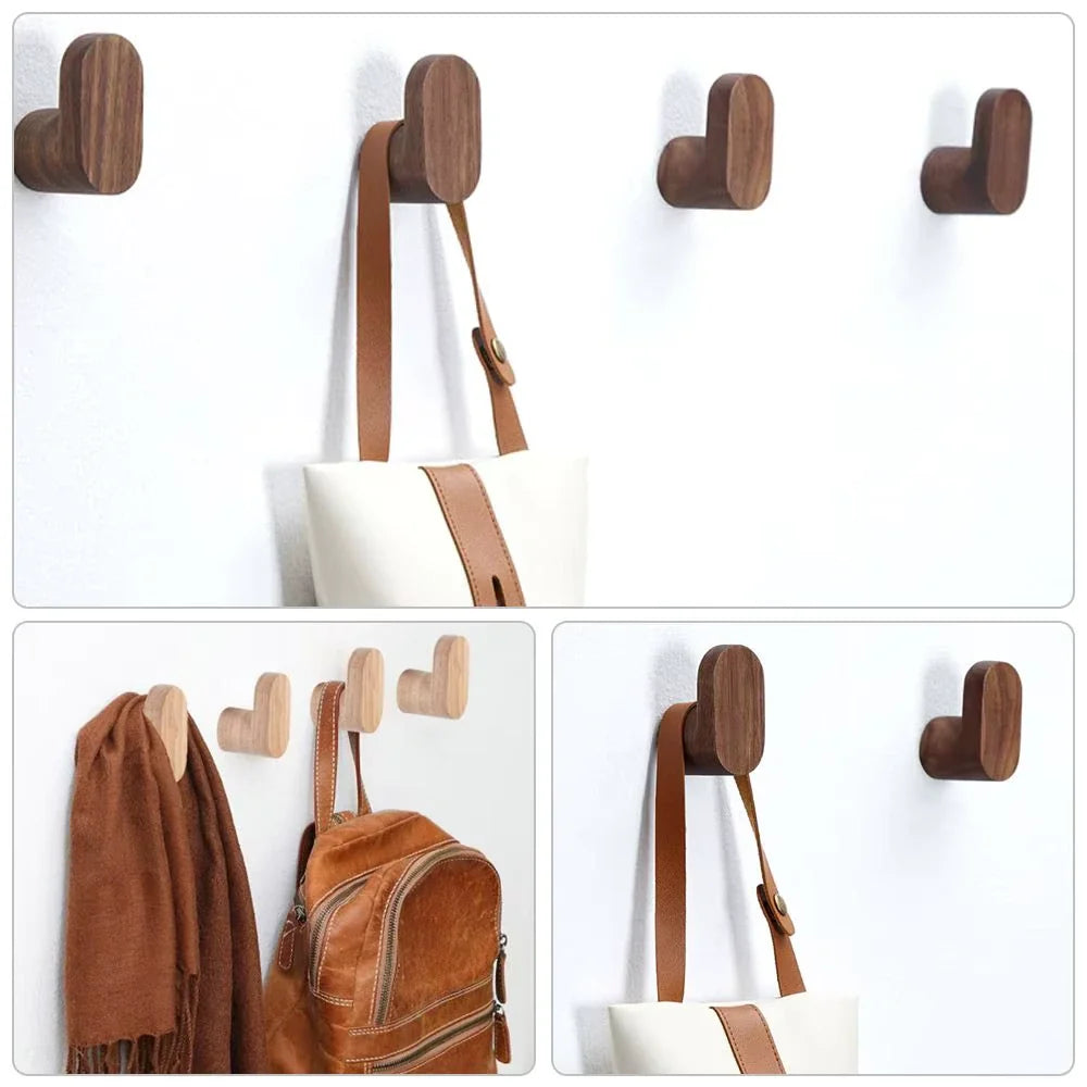 Perchas Verona – solid wood wall hangers
