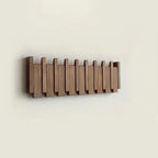 Verona natural wood wall coat rack - Scandinavian folding hanger