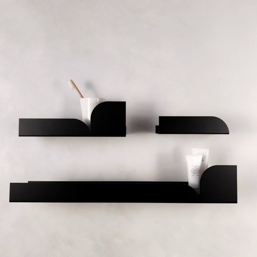 Large Metal Shelf Torino – 60cm floating shelf