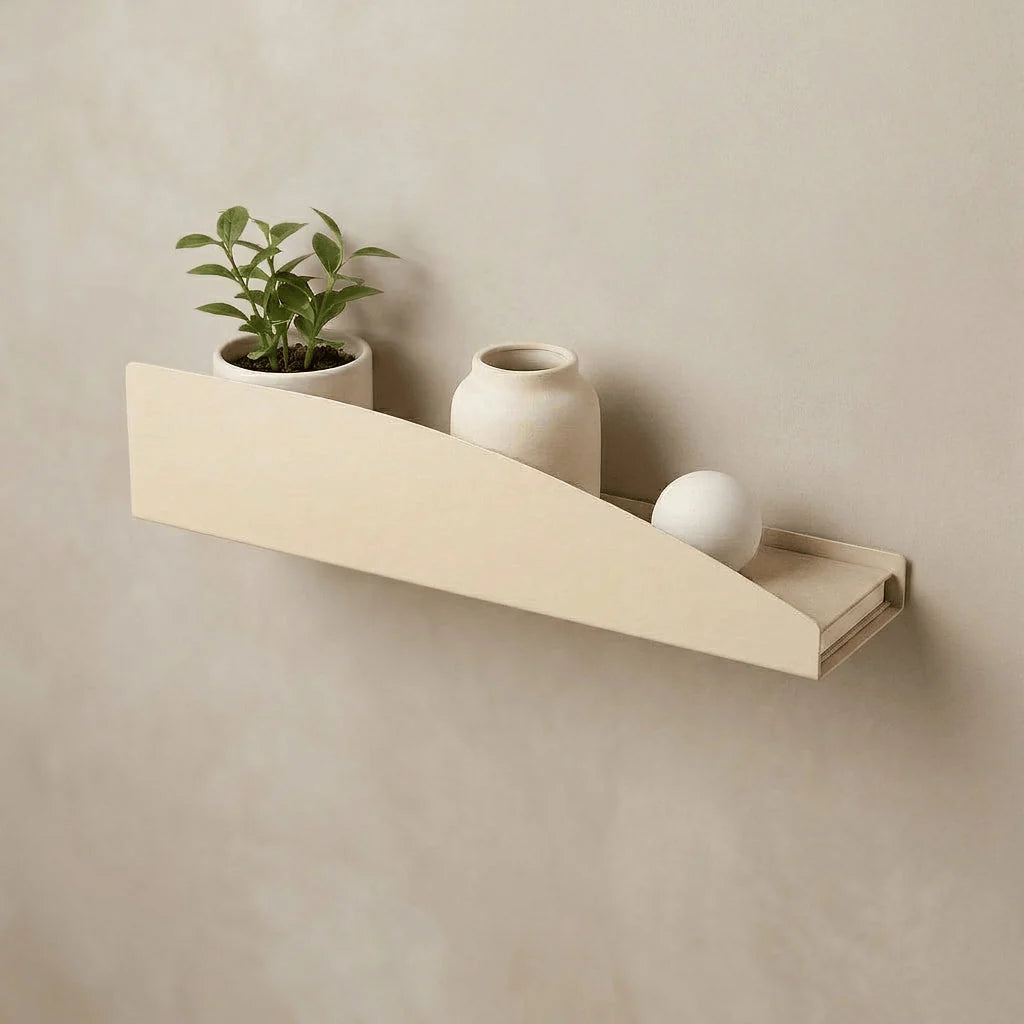 Estantería metálica grande Torino – estante flotante de 60cm