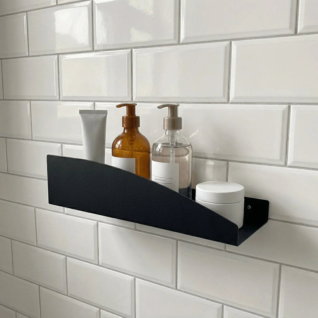 Estantería metálica mediana Torino – estante flotante de pared