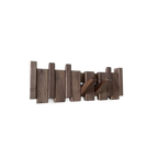 Verona natural wood wall coat rack - Scandinavian folding hanger