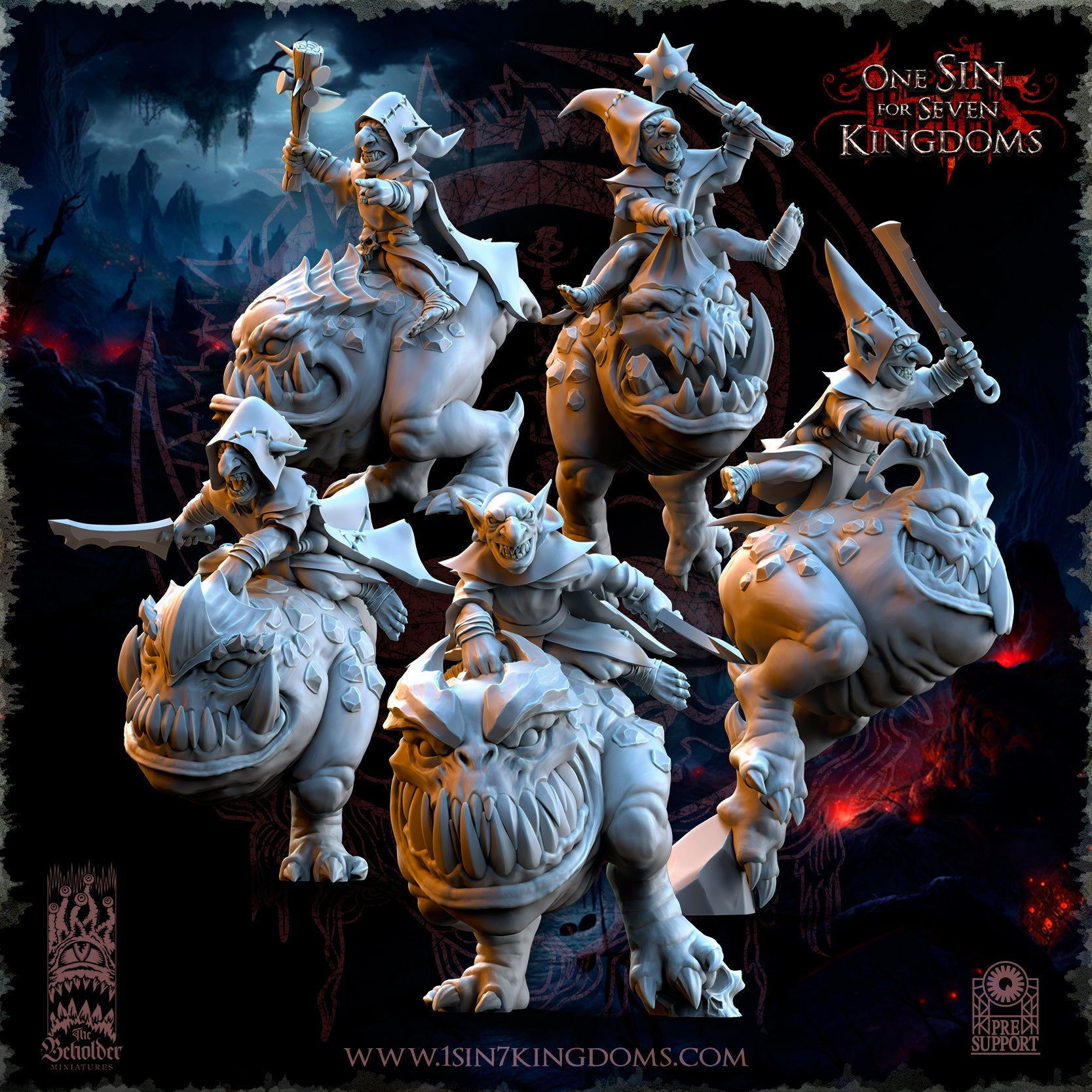 Kavehorrors Hoppers, The Beholder Miniatures