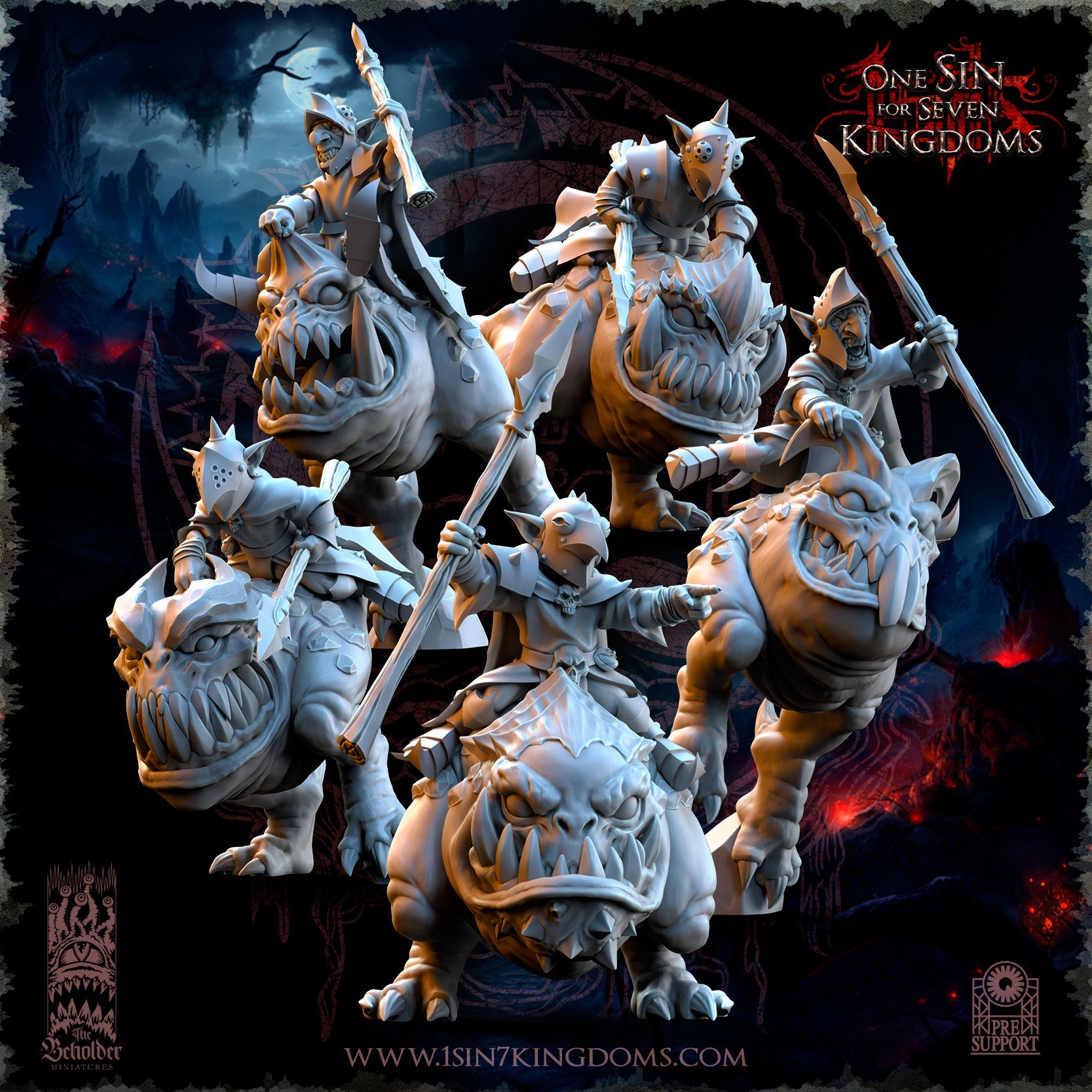 Kavehorrors Hoppers, The Beholder Miniatures
