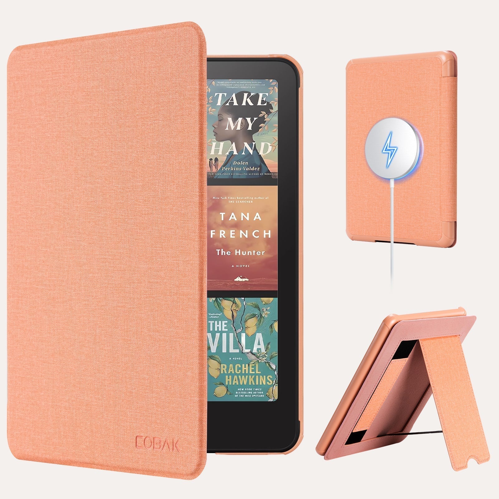 Kindle Paperwhite 12th Gen 7 inch (2024) Wireless Charging Case With Stand
