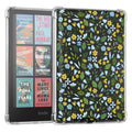 Eden Green Leaves with Yellow Blossoms Kindle Paperwhite 7 inch Clear Case
