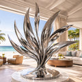 OSO Stainless Steel Kinetic Blade Sculpture