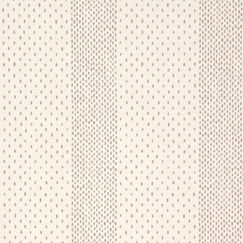 Kinnicutt Stripe Wallpaper Mocha By Sister Parish Design