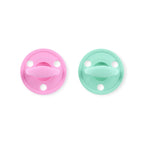 Kit 2 Chupetes Clásicos para Bebé Rosa Chicle y Mint | Silicona Orgánica Nenina & Co
