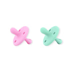 Kit 2 Chupetes Clásicos para Bebé Rosa Chicle y Mint | Silicona Orgánica Nenina & Co
