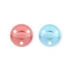 Kit 2 Chupetes Clásicos para Bebé Rosa y Celeste | Silicona Orgánica Nenina & Co