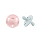 Kit 2 Chupetes CLÁSICOS Chupete Rosa Pálido + Gris Nenina & Co
