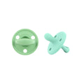Kit 2 Chupetes Clásicos para Bebé Oliva y Mint | Silicona Orgánica Nenina & Co