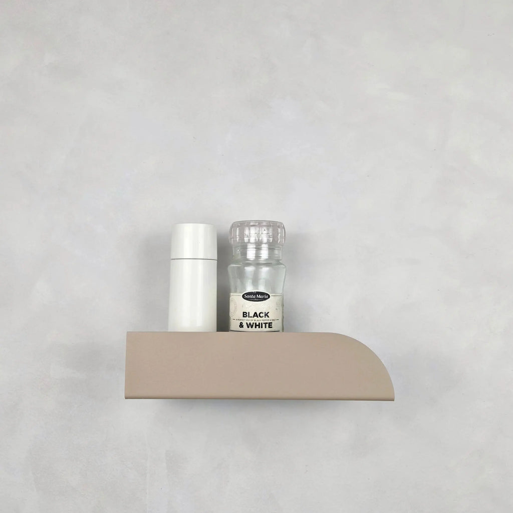 Estantería metálica pequeña Torino – estante flotante para baño y cocina