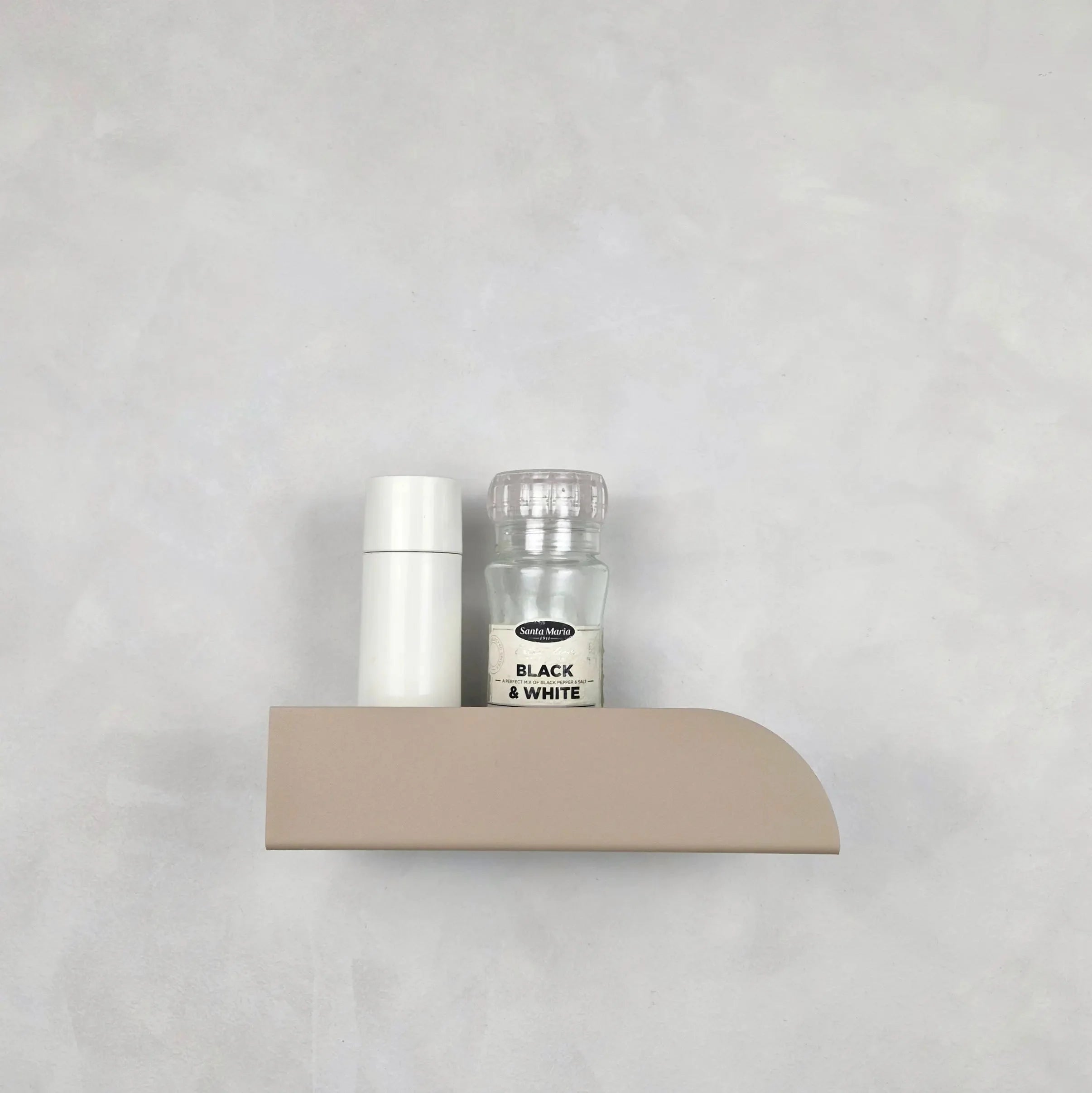 Estantería metálica pequeña Torino – estante flotante para baño y cocina