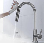 BATHME K2000 KITCHENME Grifo Inteligente Fregadero Sensor Táctil Cromo
