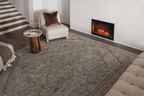 Kouta Gray Blue Area Rug