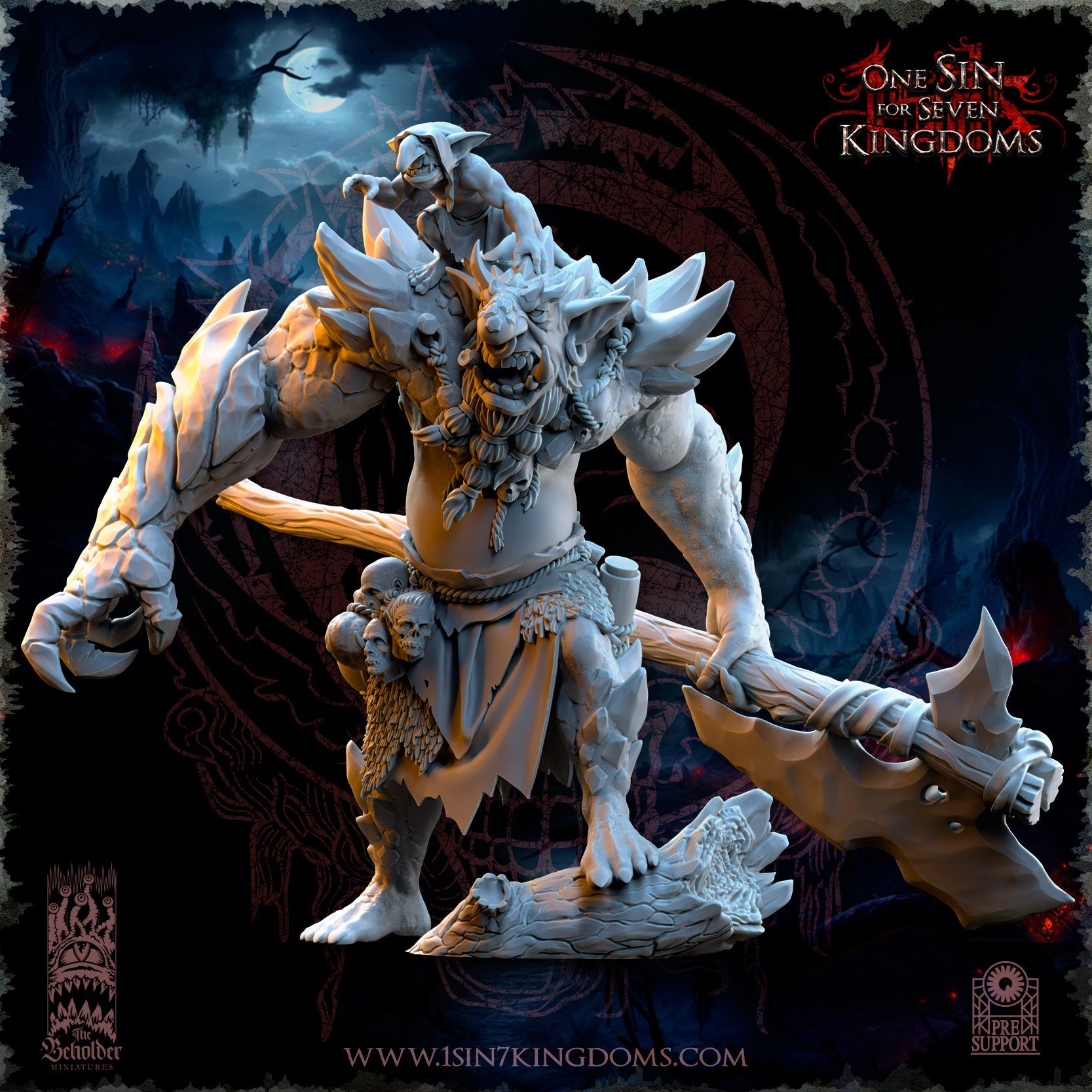 Krakham Elder of the Rocks, The Beholder Miniatures