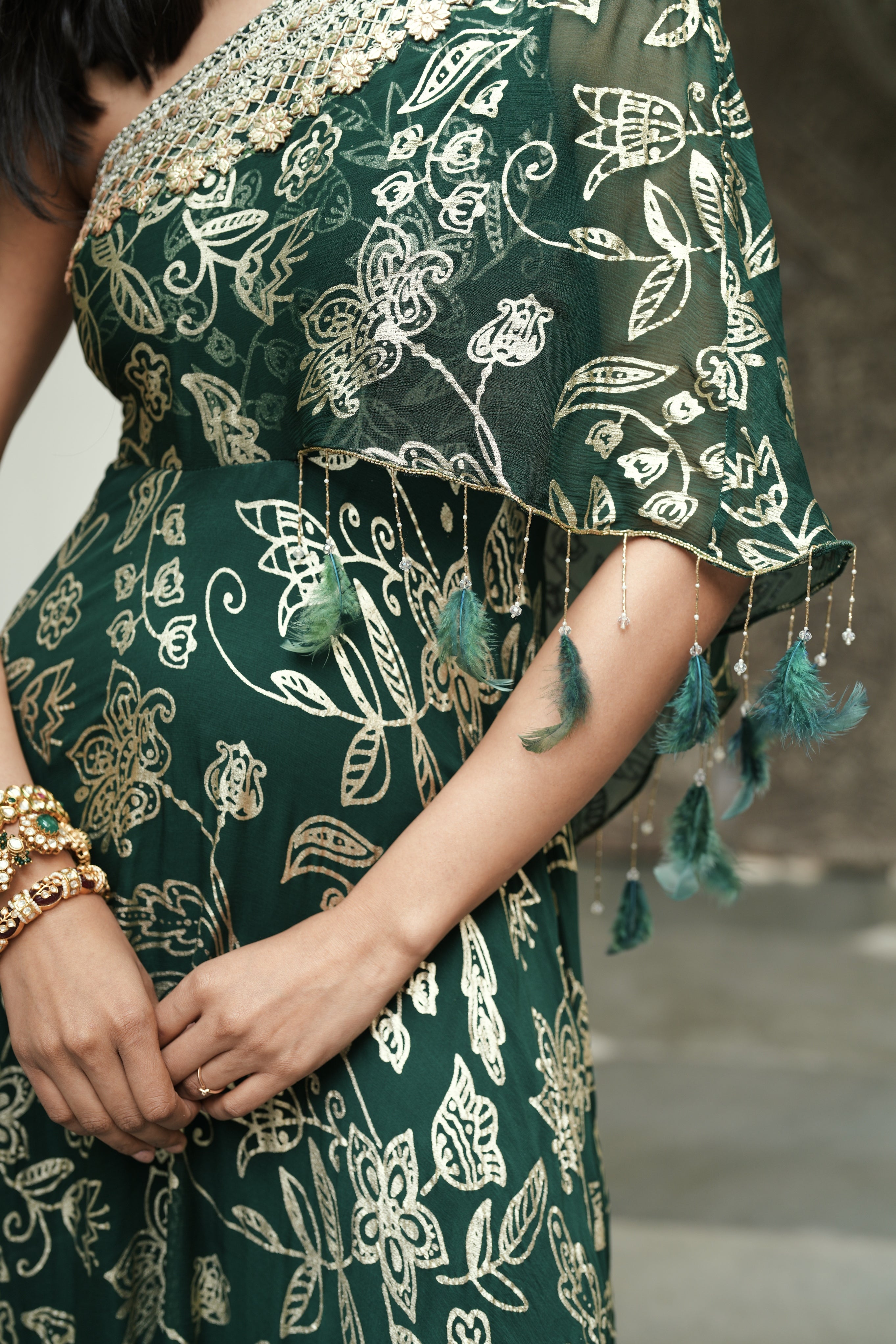 Lydia Kaftan By KYNAH, Luxury Indian Fashion & Bridal Wear