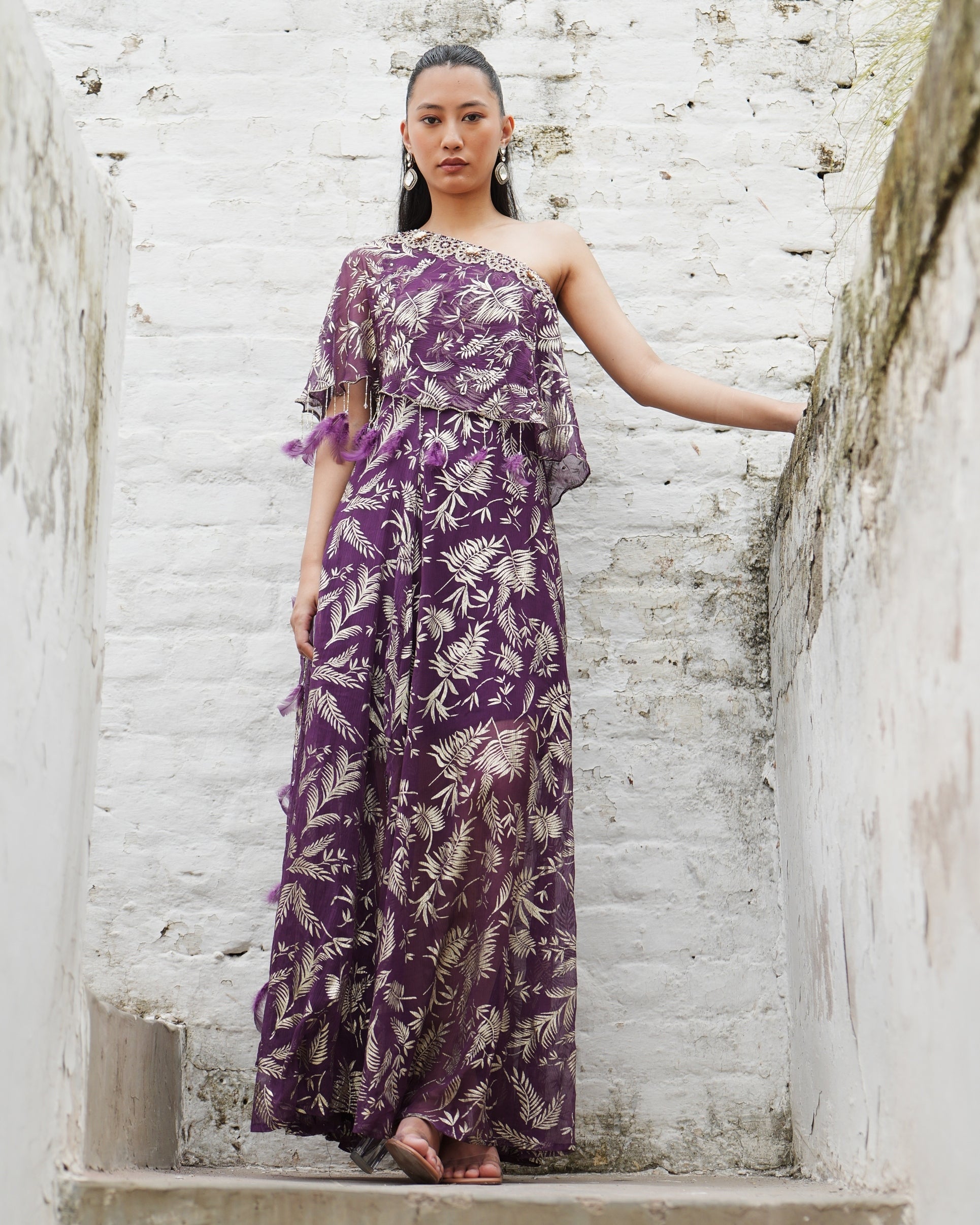 Asiya Kaftan By KYNAH, Luxury Indian Fashion & Bridal Wear