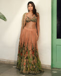 Palm Lehenga Set By KYNAH, Luxury Indian Fashion & Bridal Wear
