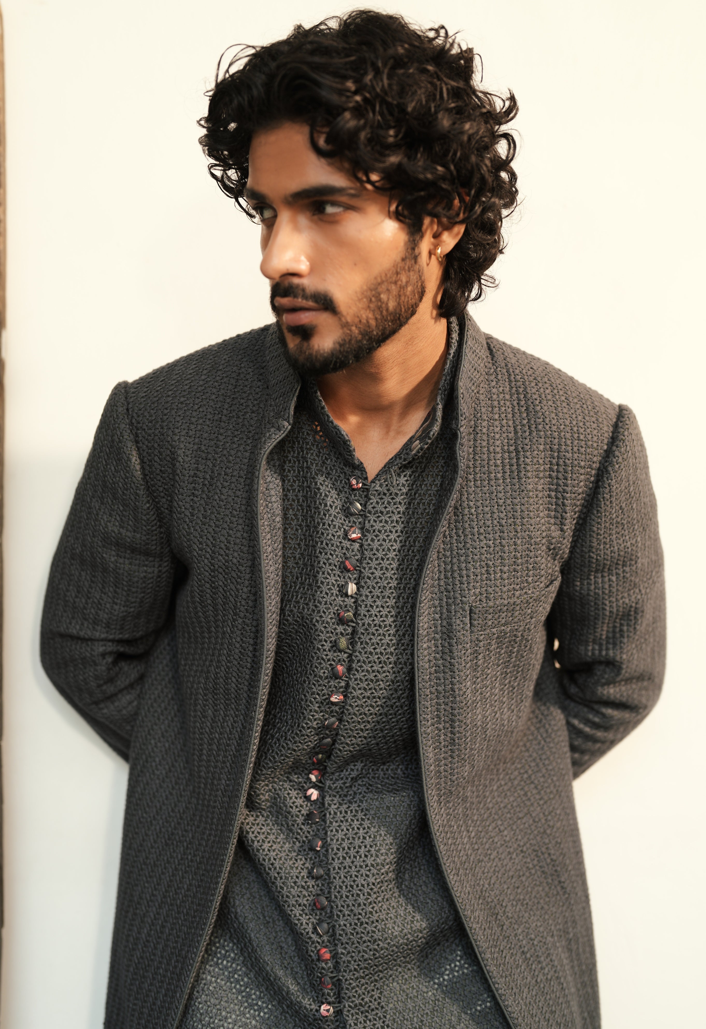 Adam Achkan Set By KYNAH, Luxury Indian Fashion & Bridal Wear