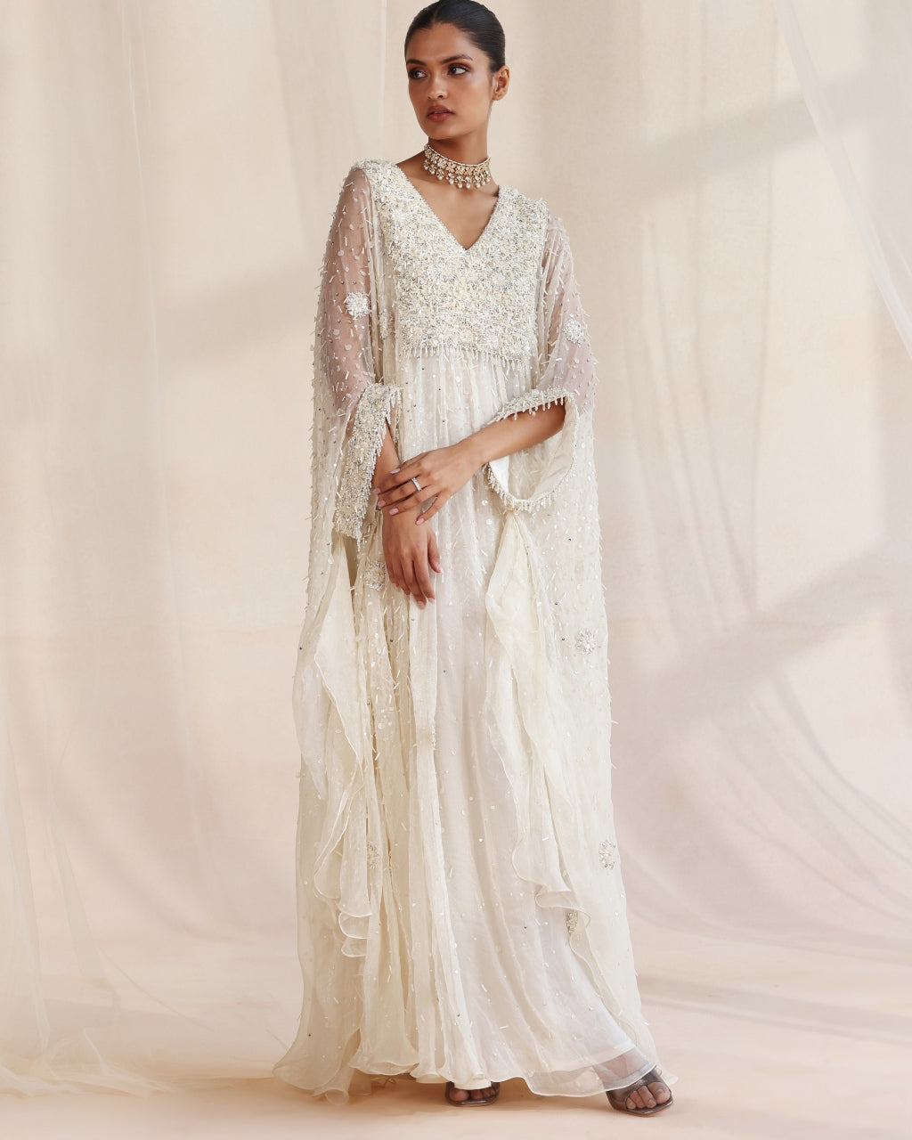 Mansi Kaftan By KYNAH, Luxury Indian Fashion & Bridal Wear