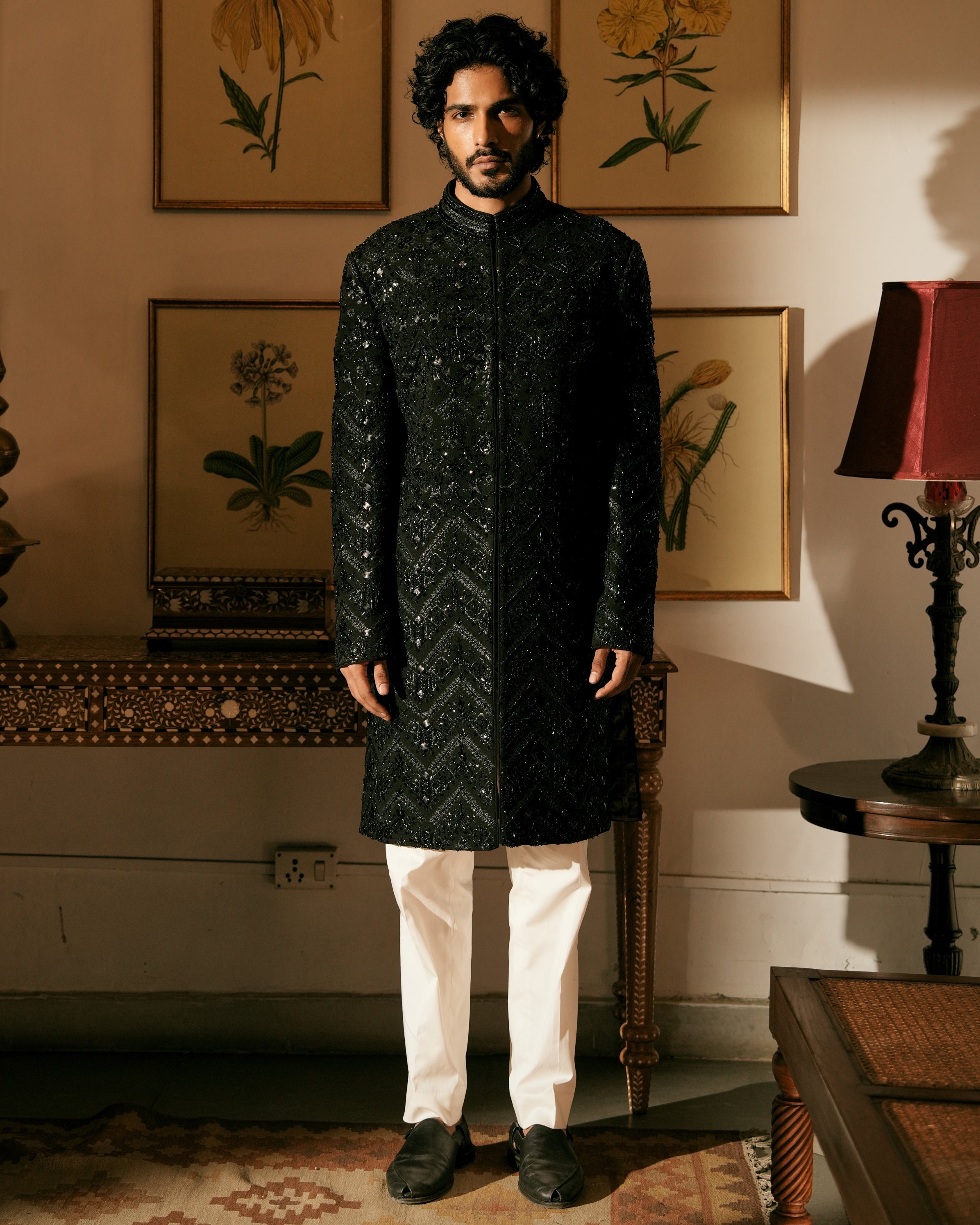 Vyom Sherwani Set By KYNAH, Luxury Indian Fashion & Bridal Wear