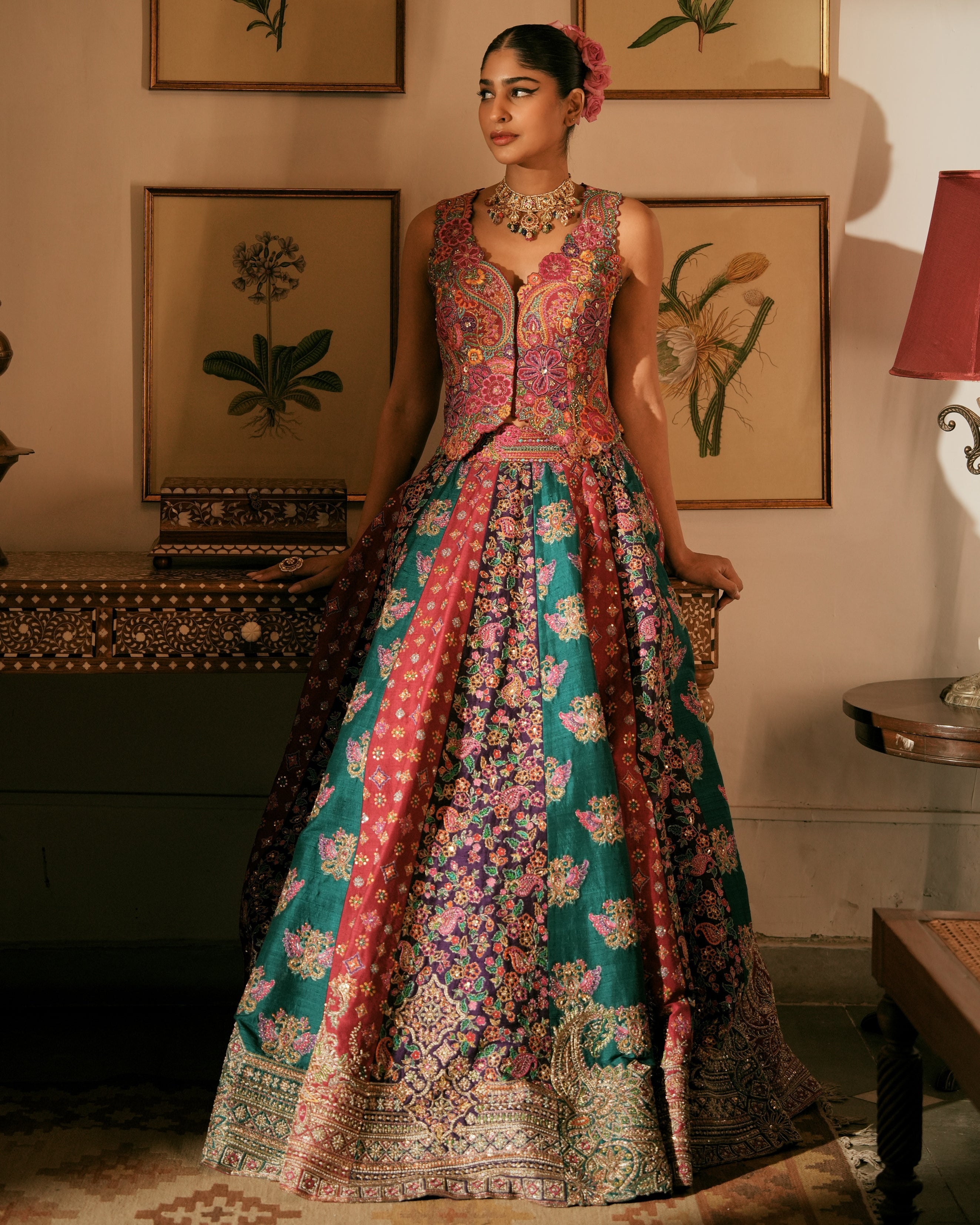 Sagrika Lehenga Set By KYNAH, Luxury Indian Fashion & Bridal Wear