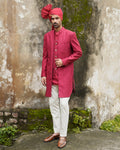 The Nawab Achkan Set By KYNAH, Luxury Indian Fashion & Bridal Wear