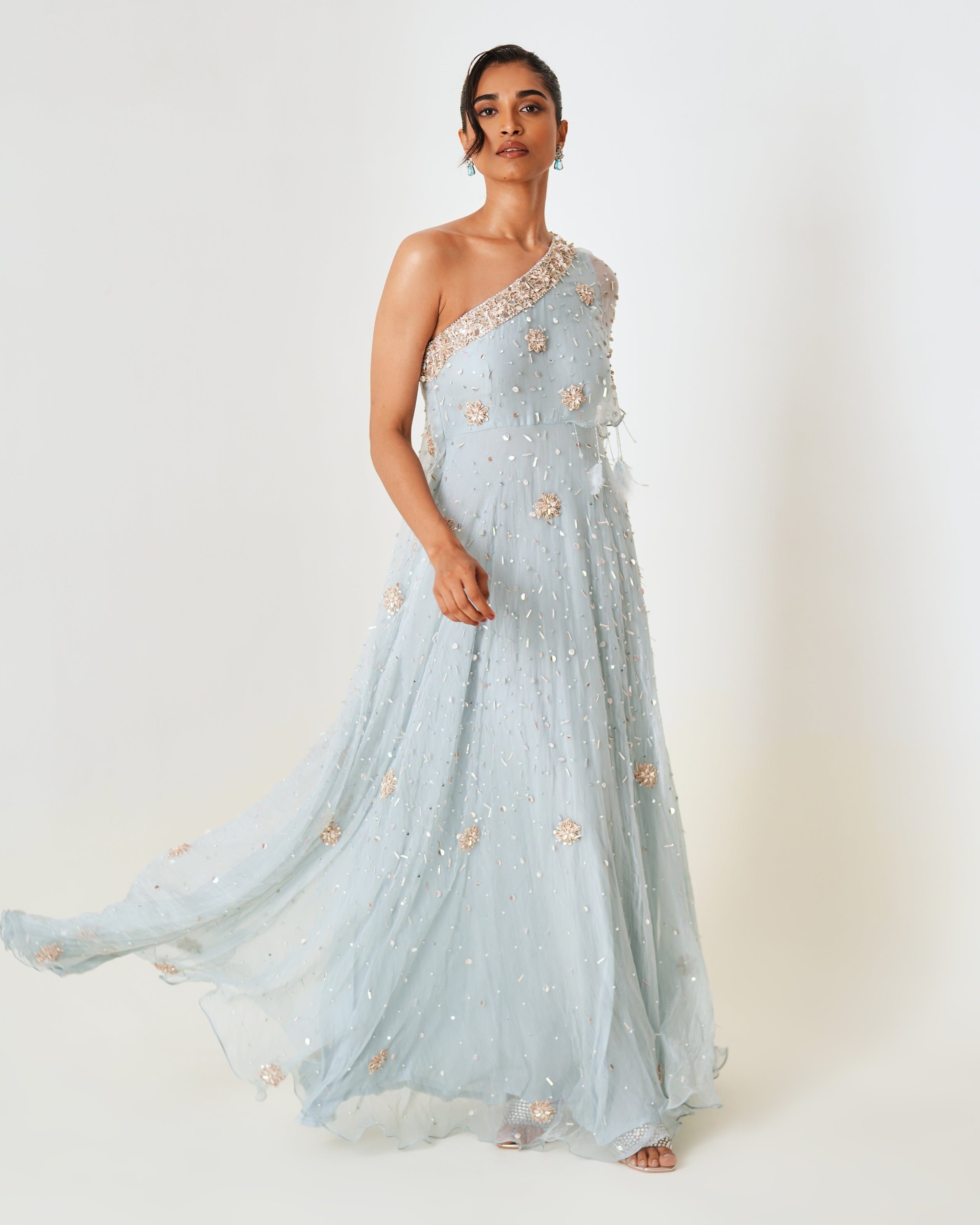 Layla Kaftan By KYNAH, Luxury Indian Fashion & Bridal Wear