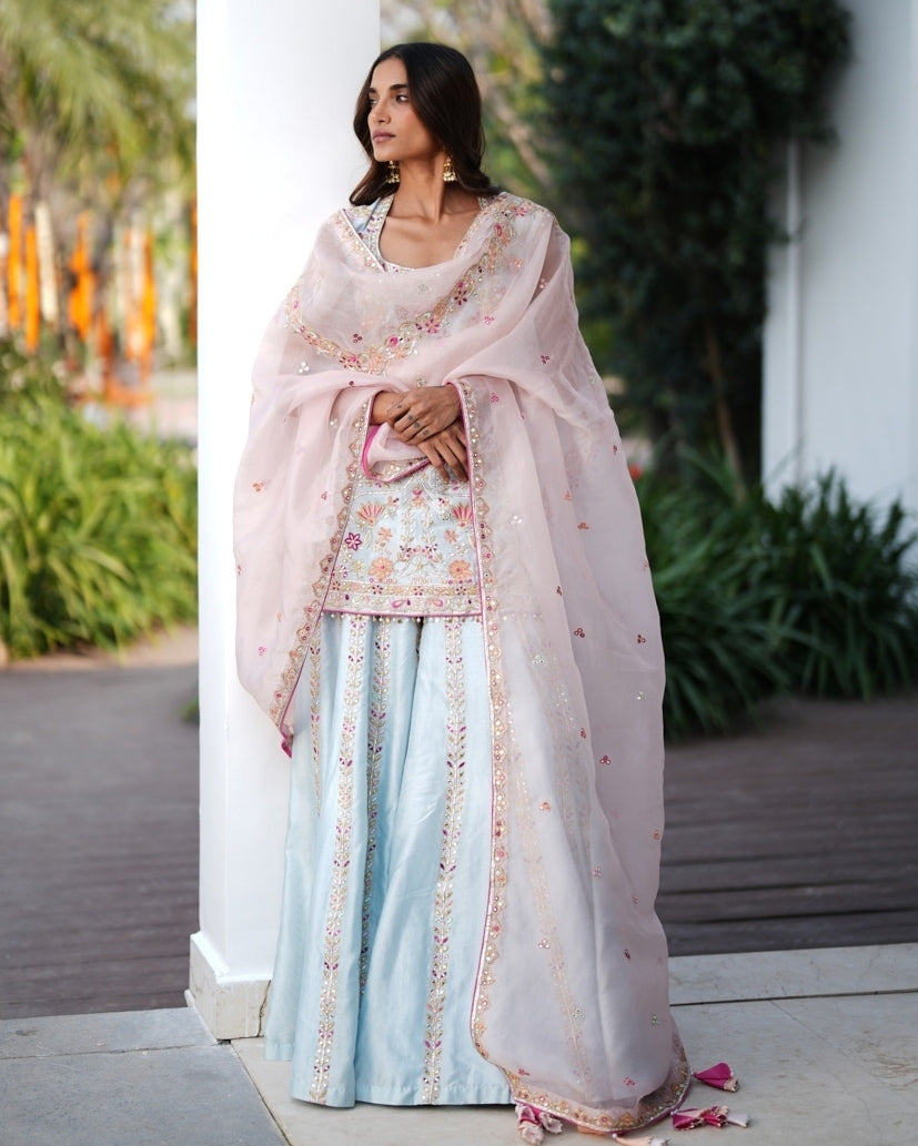 Taara Sharara Set By KYNAH, Luxury Indian Fashion & Bridal Wear