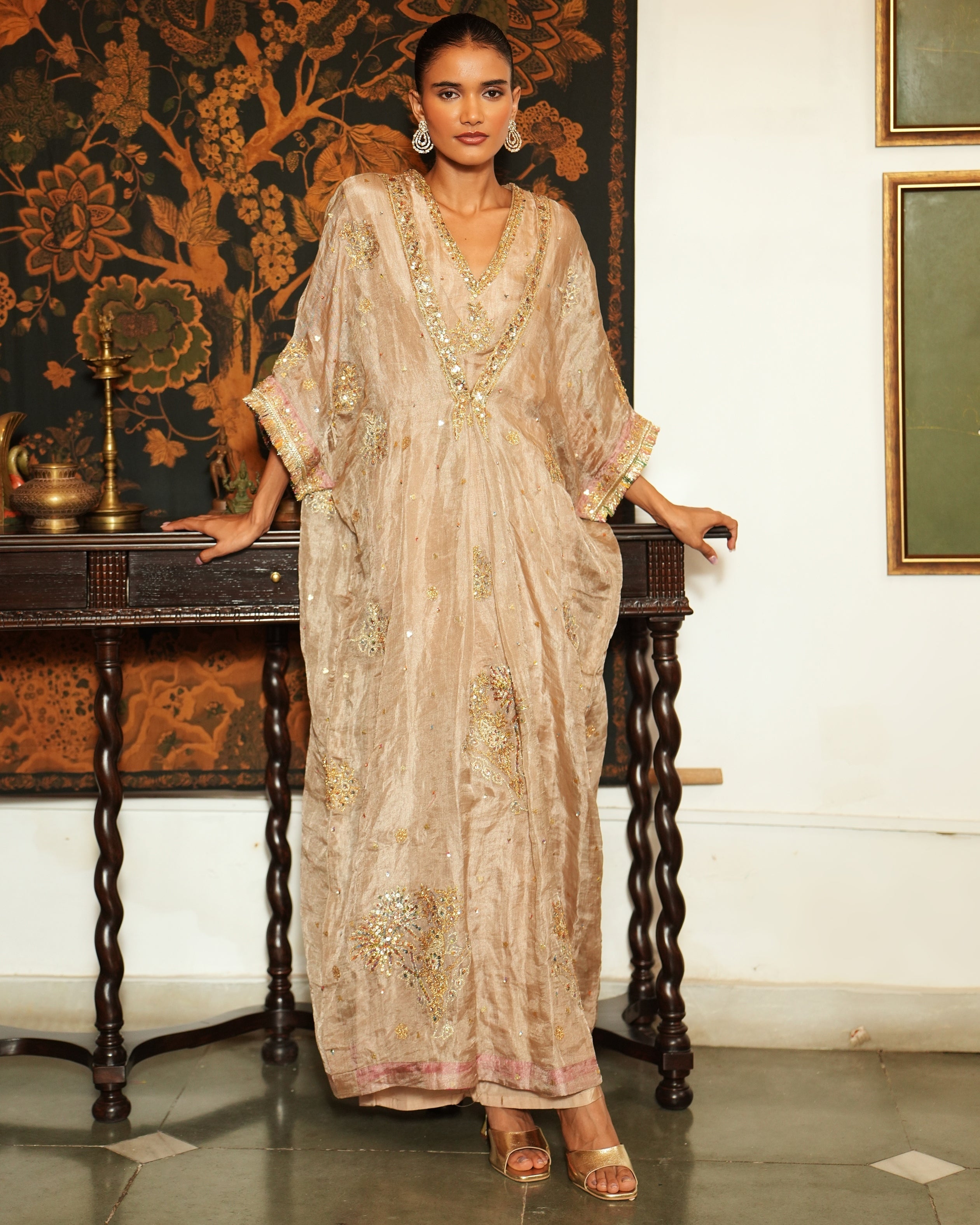 Saina Kaftan By KYNAH, Luxury Indian Fashion & Bridal Wear