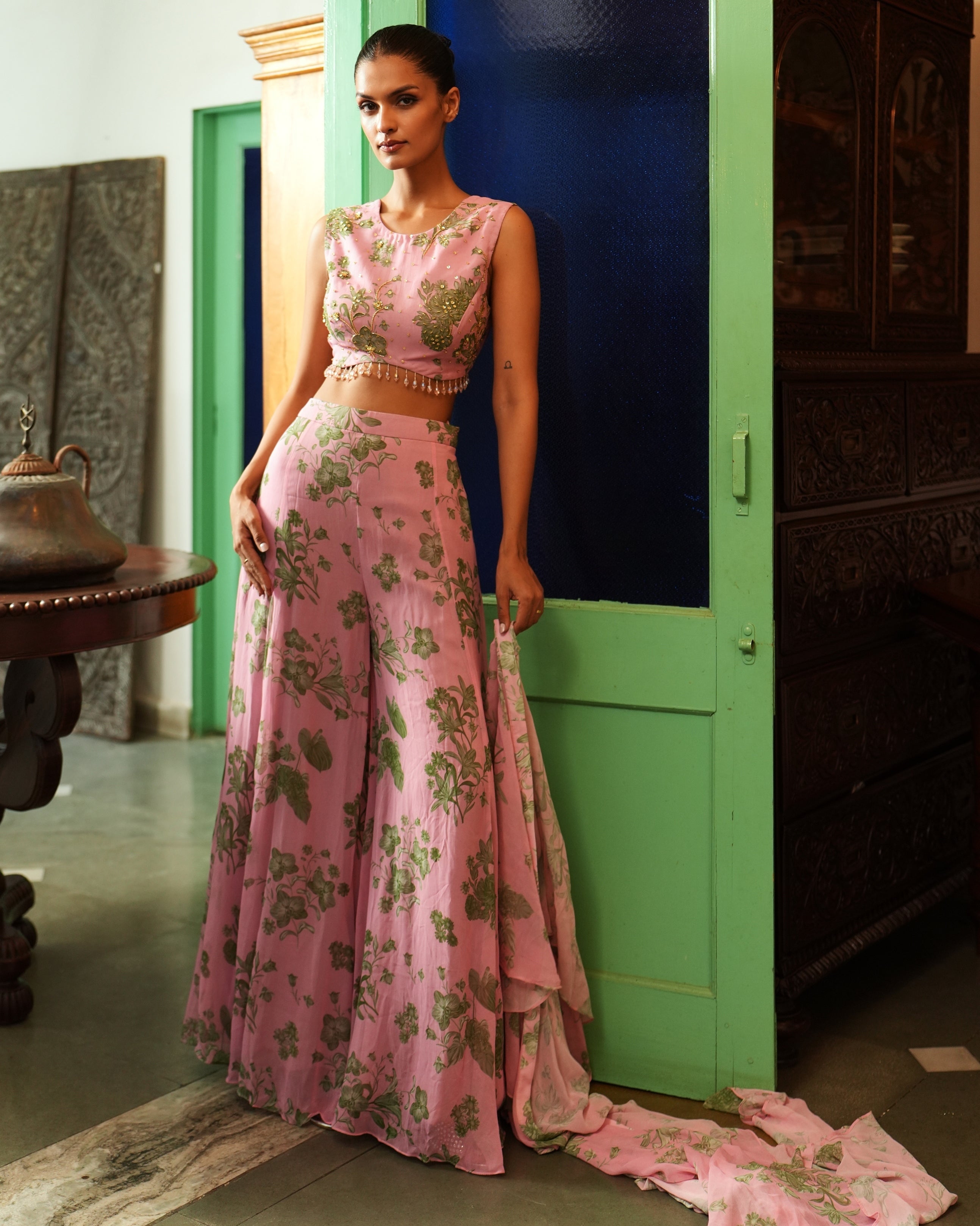 Gulabo Pant Set By KYNAH, Luxury Indian Fashion & Bridal Wear