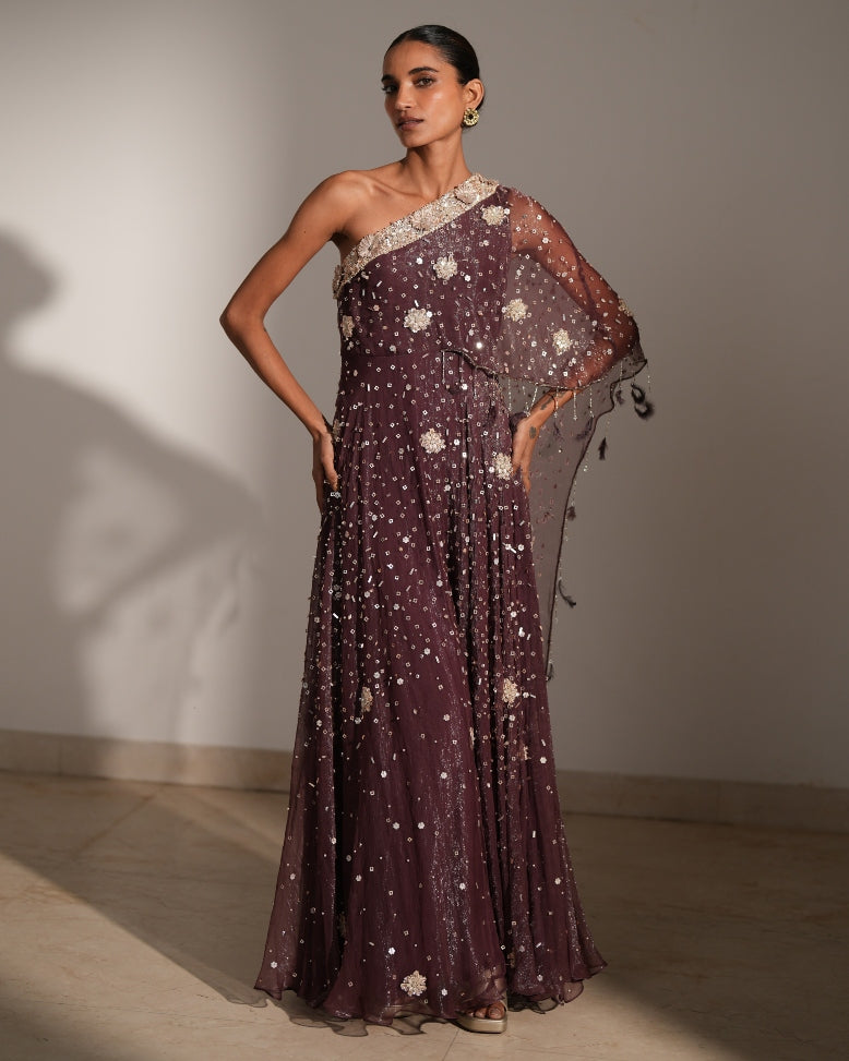 Luna Kaftan By KYNAH, Luxury Indian Fashion & Bridal Wear