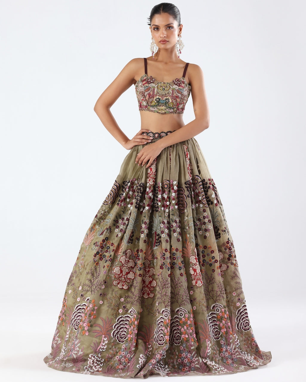 Keerit Lehenga Set By KYNAH, Luxury Indian Fashion & Bridal Wear