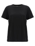Theory Cotton Crewneck T-Shirt — Black