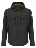 Moncler 2-in-1 Convertible Jacket — Black