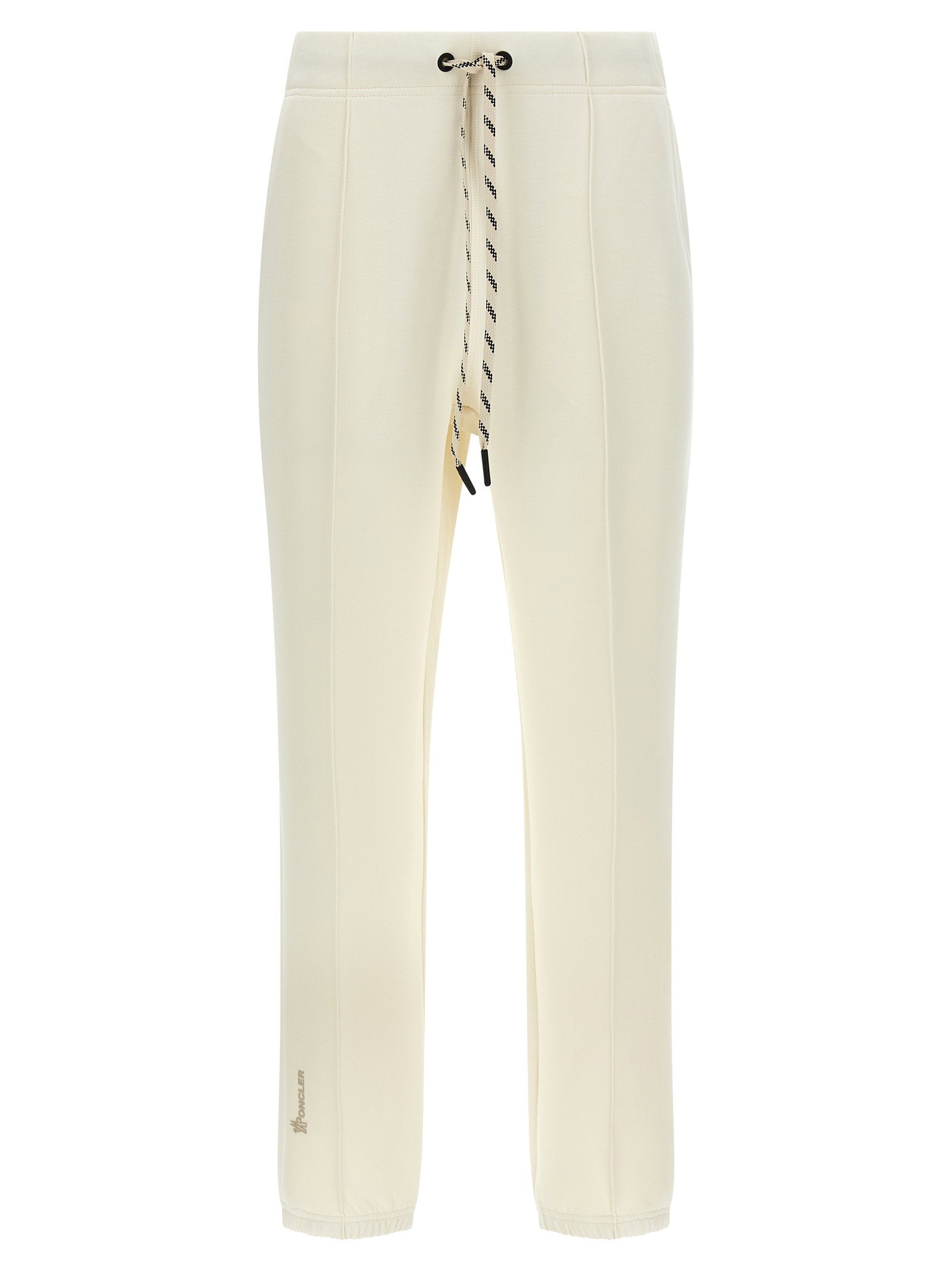 Moncler Grenoble Double-Fabric Stretch Joggers — White
