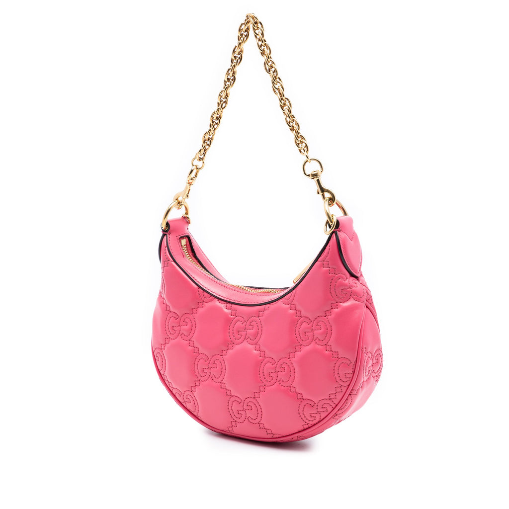 Mini GG Marmont Matelasse Calfskin Satchel