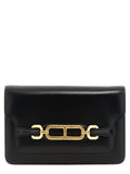 Tom Ford Gold-Plated Hardware Crossbody Bag — Black