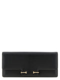 Tom Ford Supple Grain Leather Shoulder Bag — Black