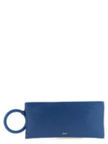 Tom Ford Nappa Leather Bangle Clutch — Blue