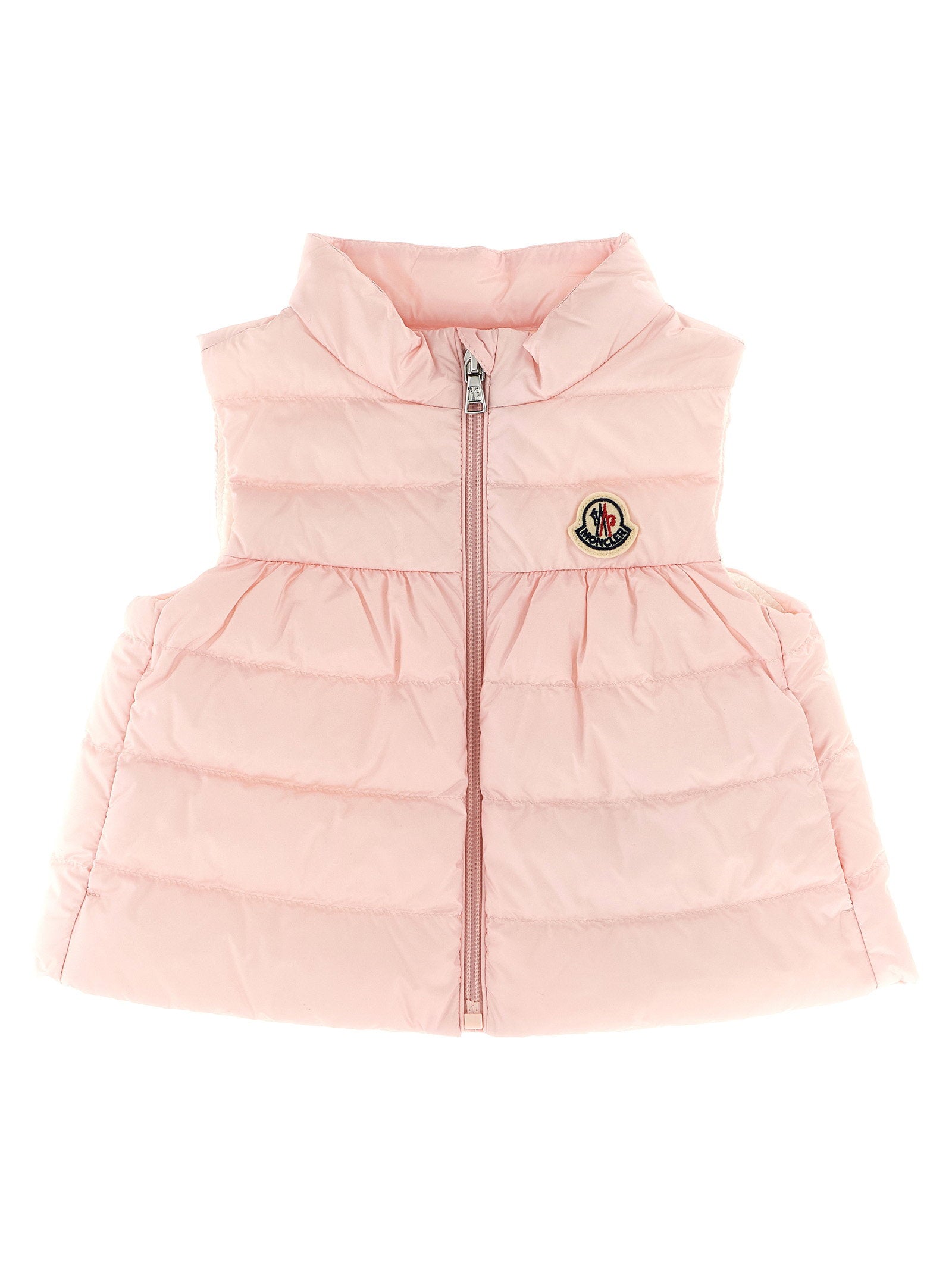 Moncler Enfant Vest — Pink
