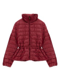 Moncler Enfant Down Jacket — burgundy